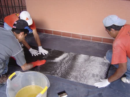  - sitema de inyecciones epoxicas, reforzamiento en base a fibra de carbono